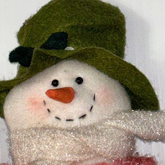 Vintage Holiday Snowman Christmas Shelf Sitter Farmhouse Decor - Picture 6 of 7